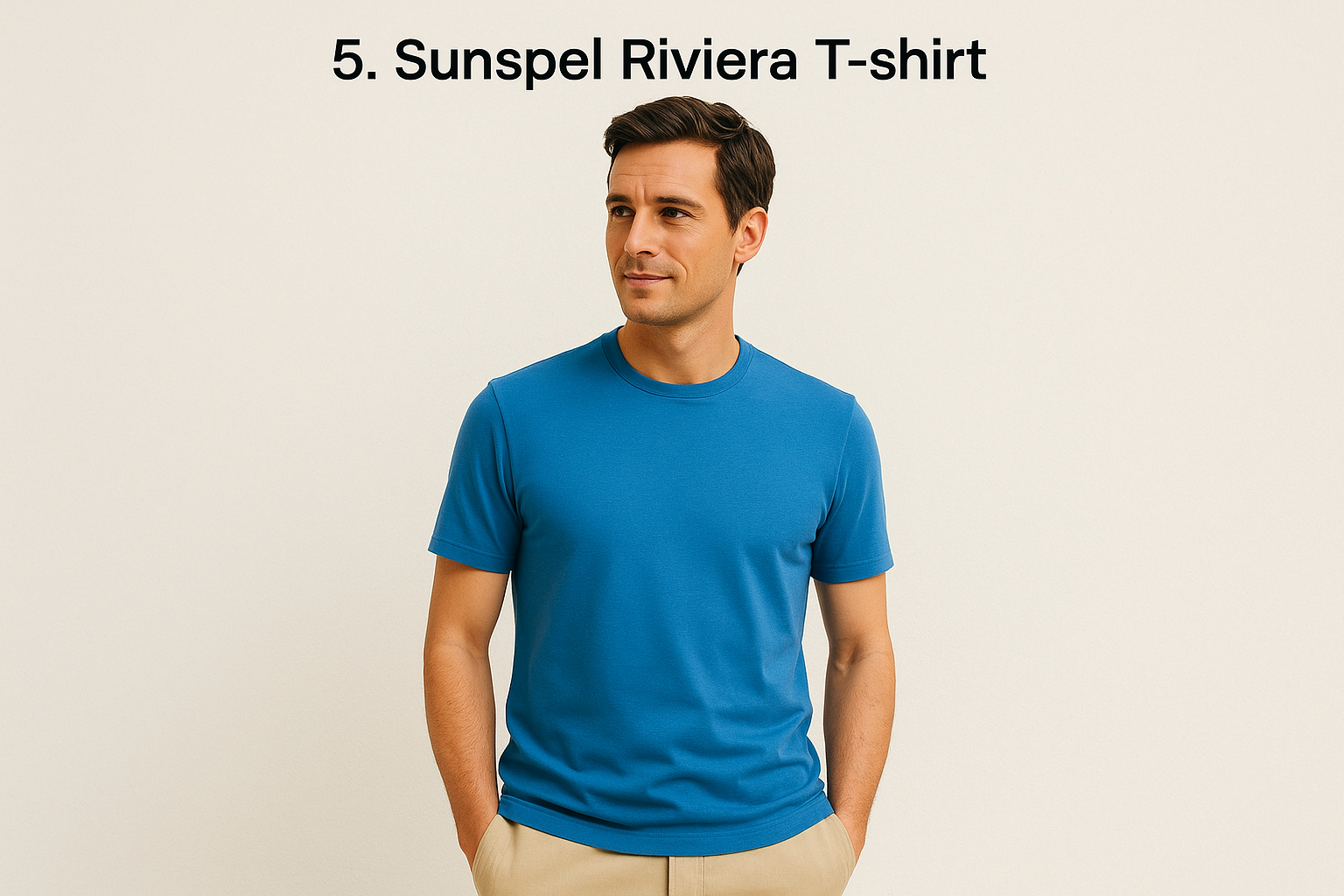 5. Sunspel Riviera T-shirt