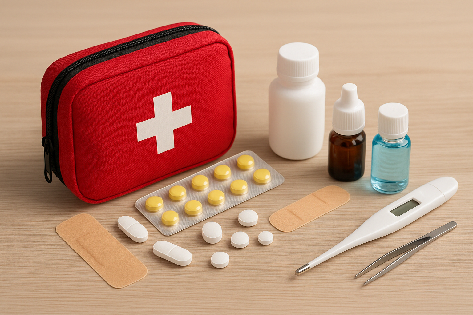 Must-haves für Erste Hilfe und typische Beschwerden