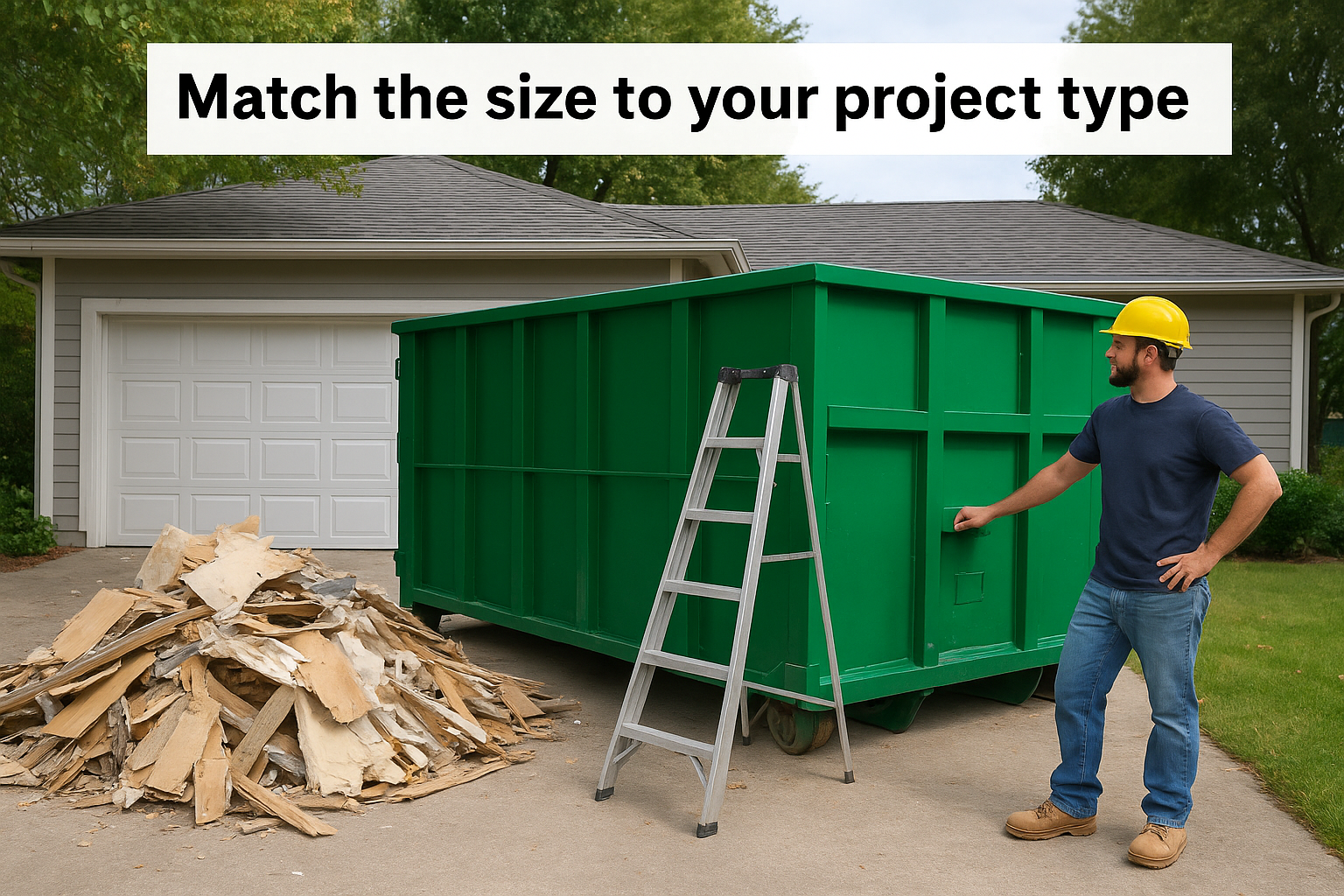 Match the size to your project type