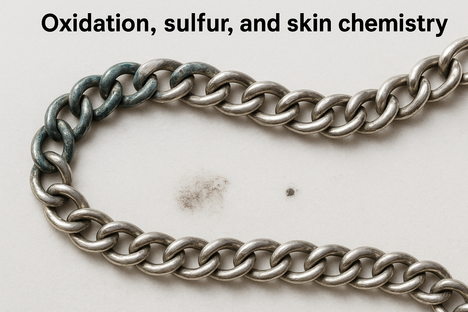 Oxidation, sulfur, and skin chemistry