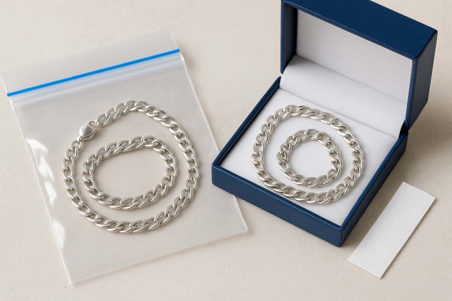 Storage habits that prevent tarnish