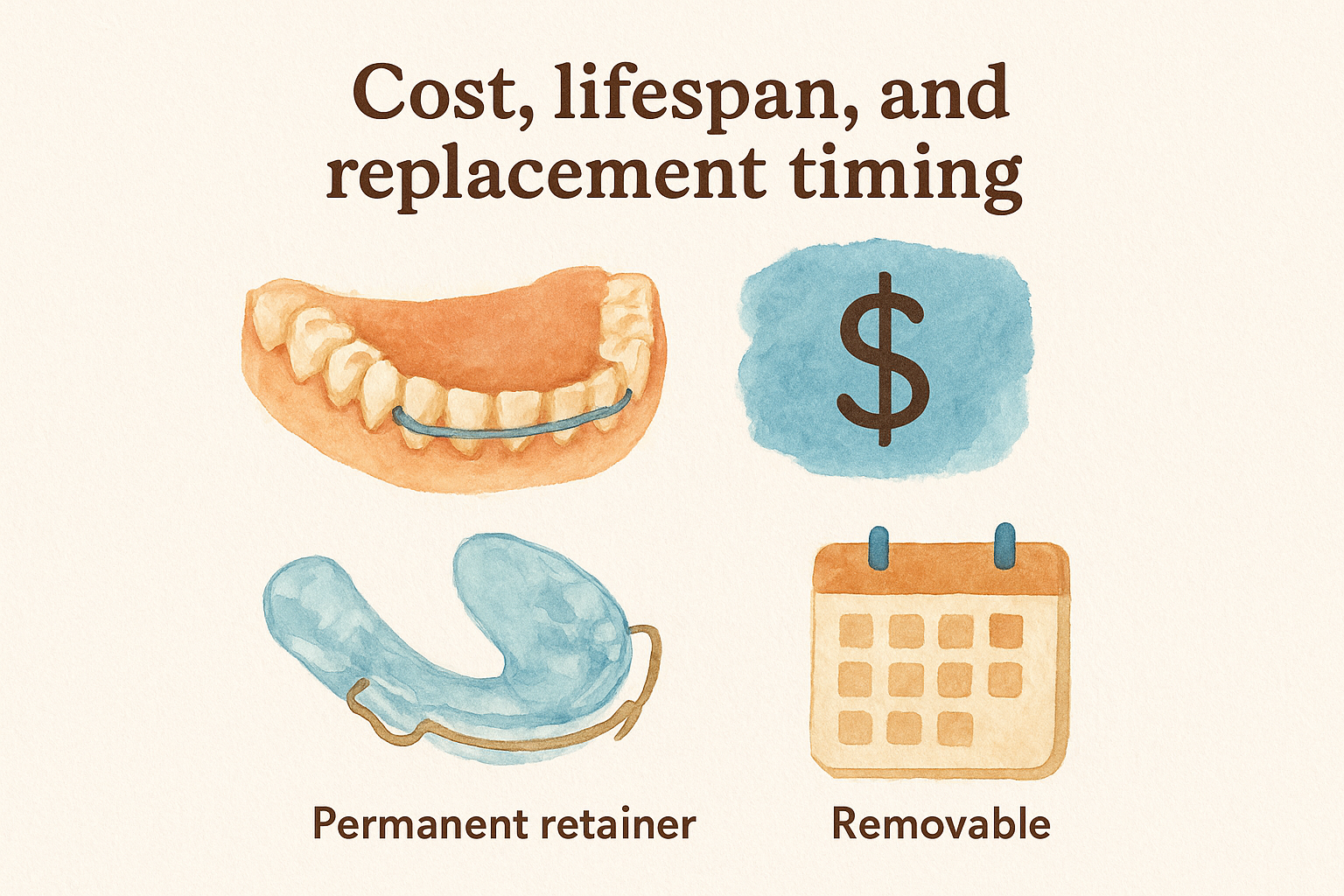 Cost, lifespan, and replacement timing