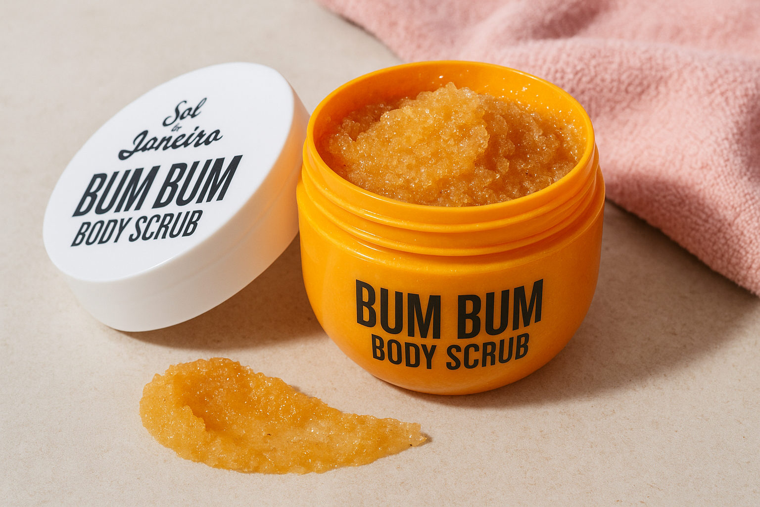 4. Sol de Janeiro bum bum body scrub