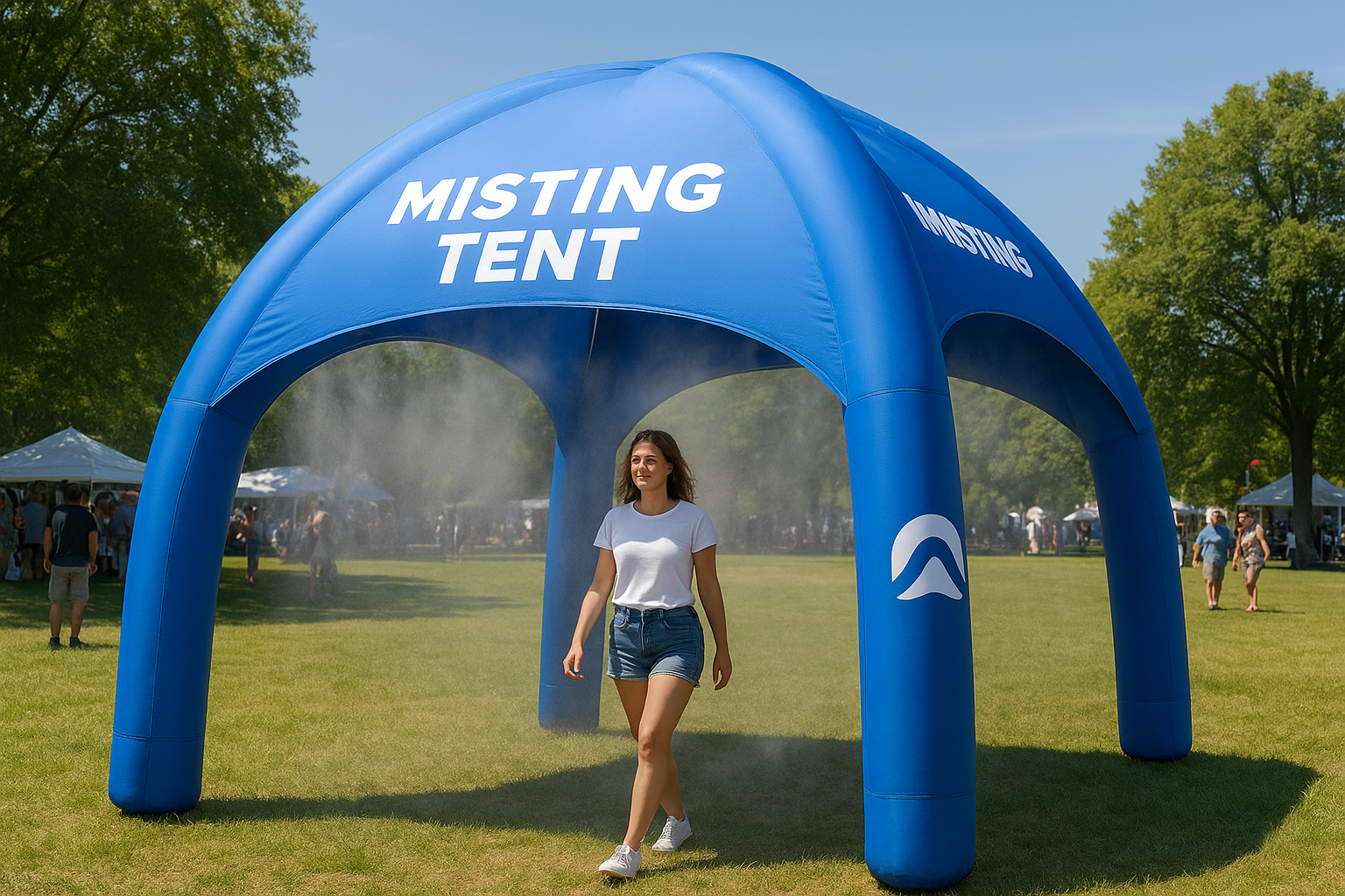 1. TMP Inflatables custom misting tents