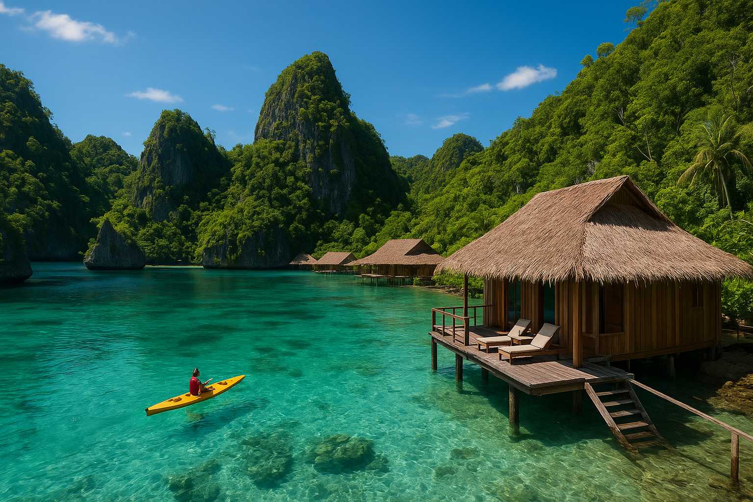 4. Misool Eco Resort, Indonesia