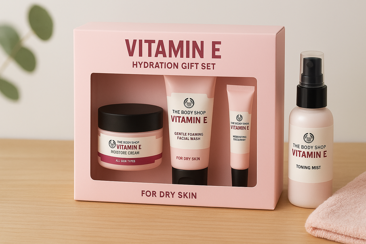 4. The Body Shop Vitamin E hydration gift set