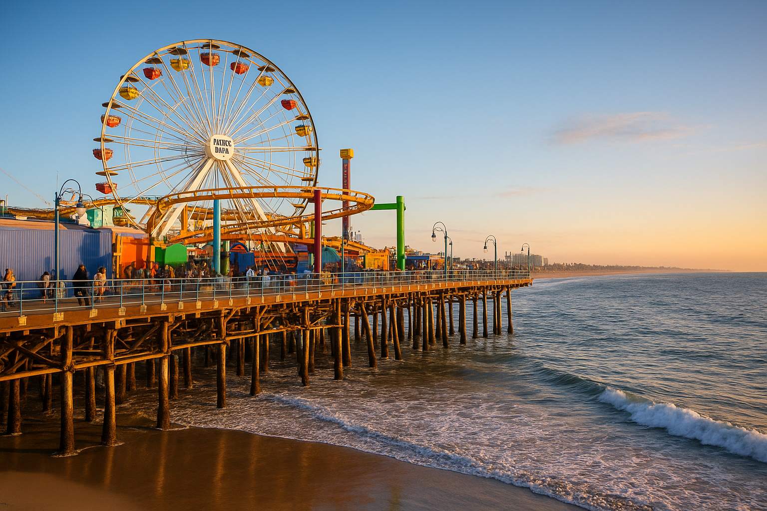 2. Santa Monica Pier and Pacific Park