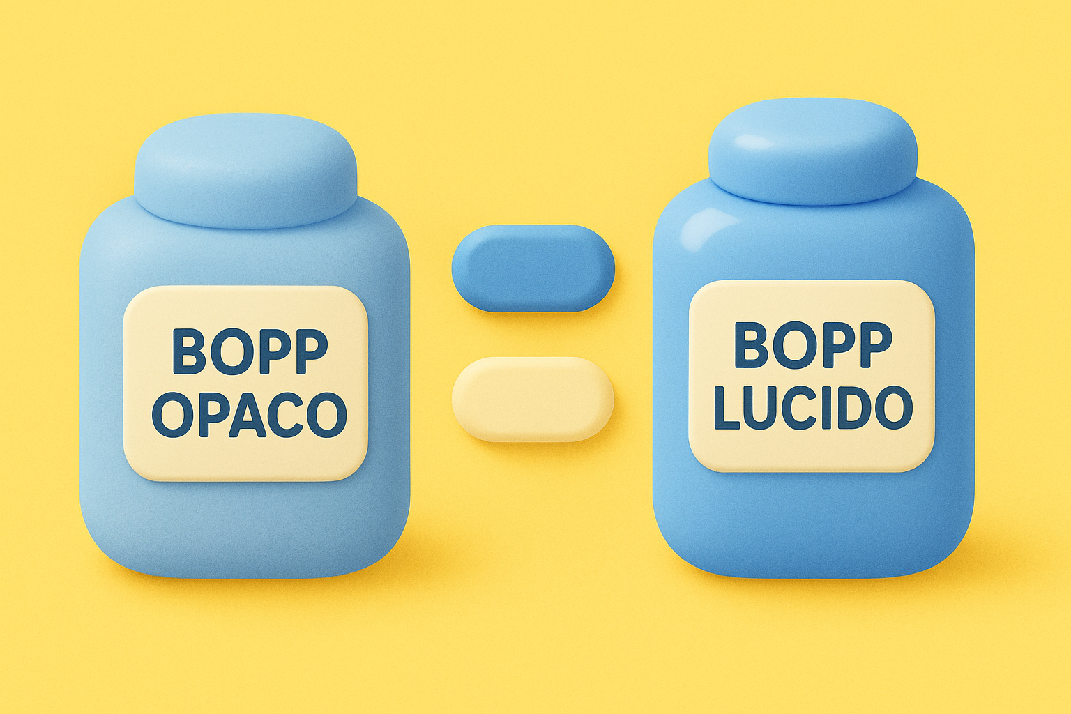 Polipropilene opaco vs. lucido: quando scegliere l'uno o l'altro