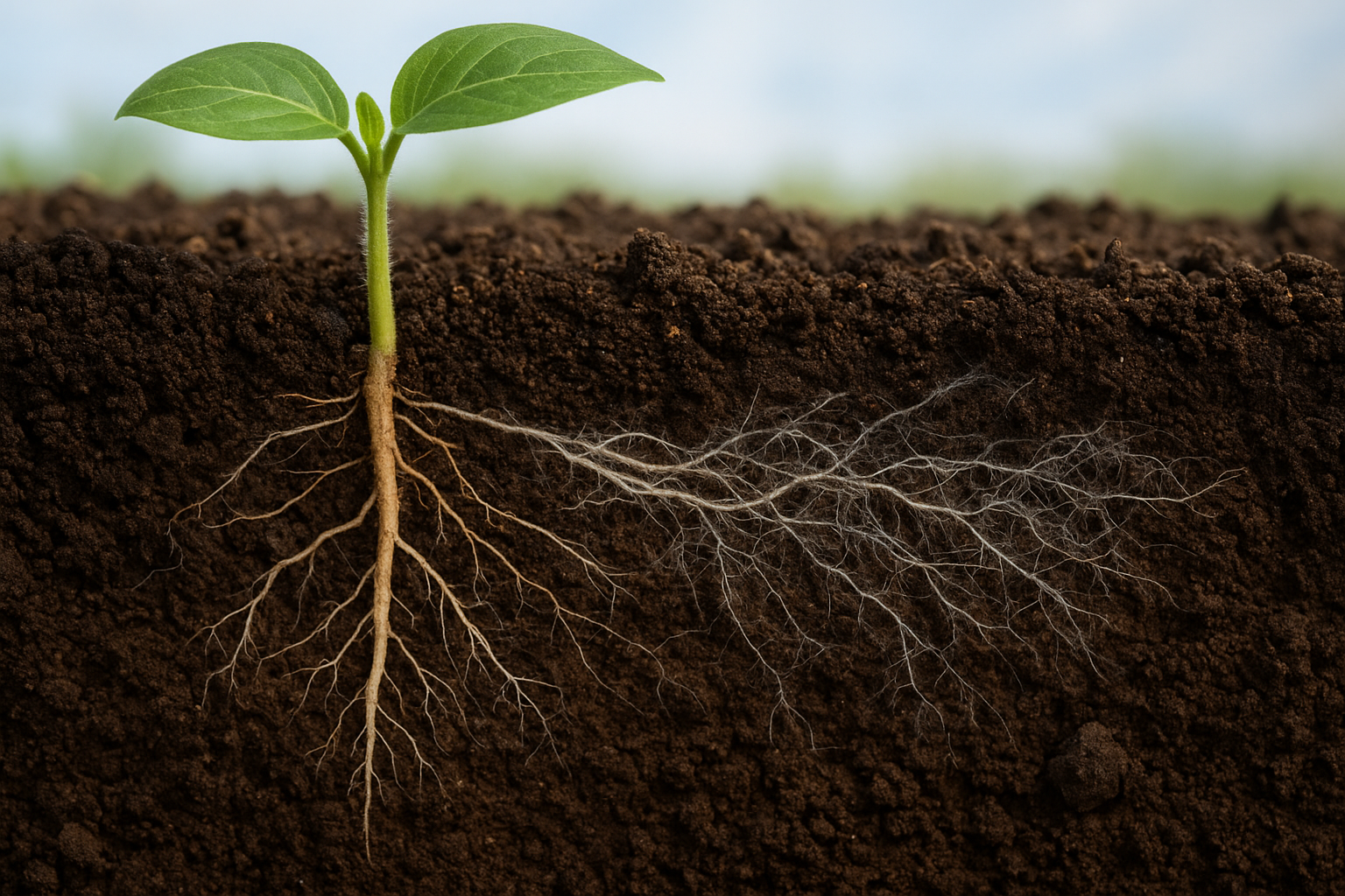 How mycorrhizal fungi extend your plant's reach
