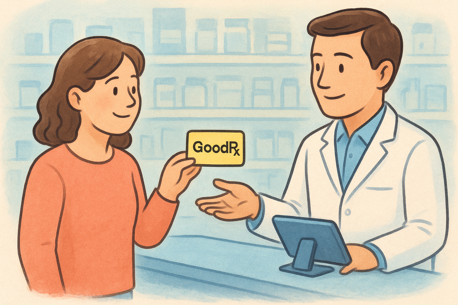 Steps to use GoodRx at local pharmacies