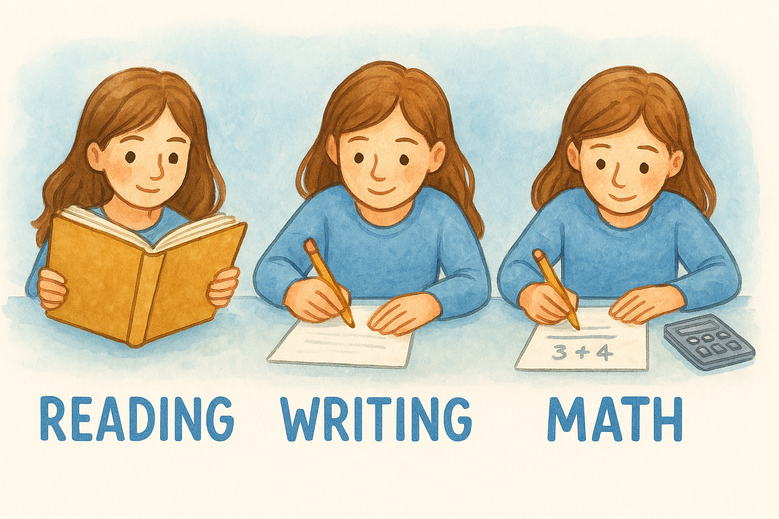 What It Looks Like in Reading, Writing, and Math