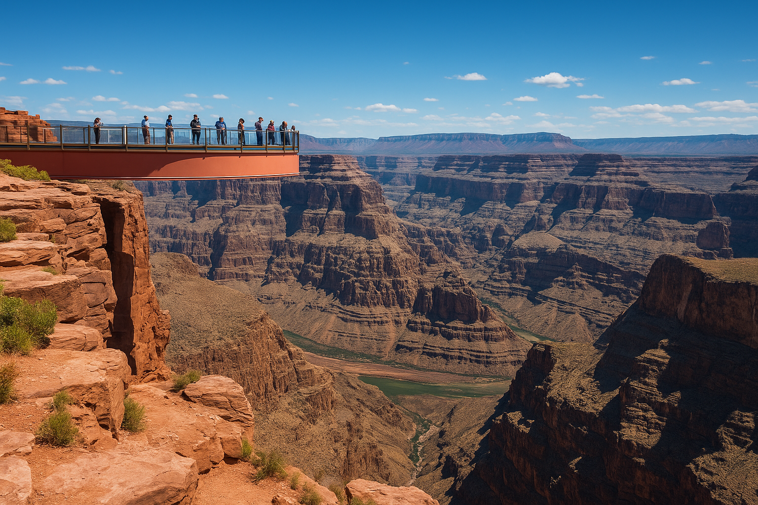 Eagle Point and the Skywalk