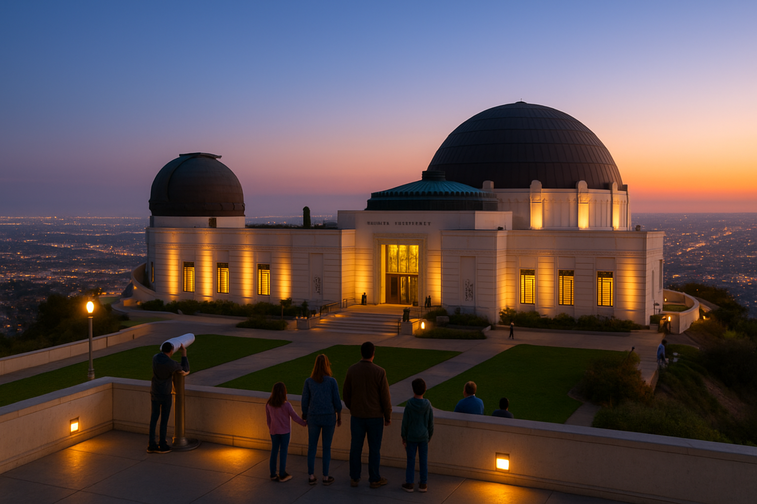 4. Griffith Observatory and Griffith Park