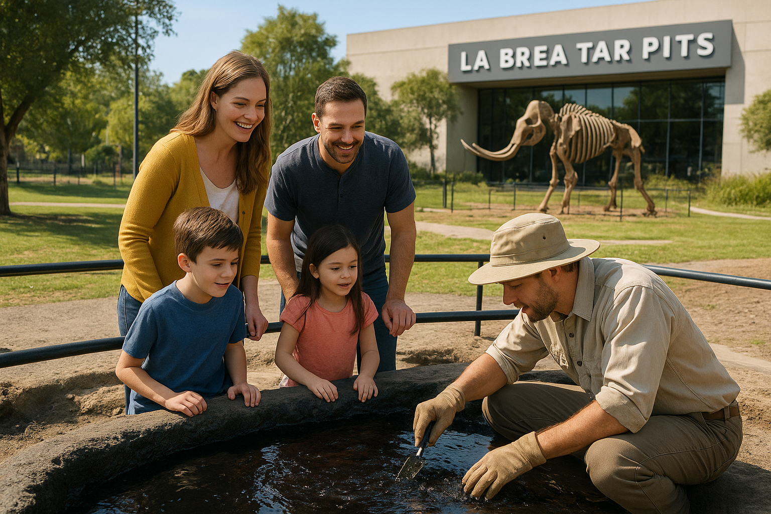 8. La Brea Tar Pits and Museum