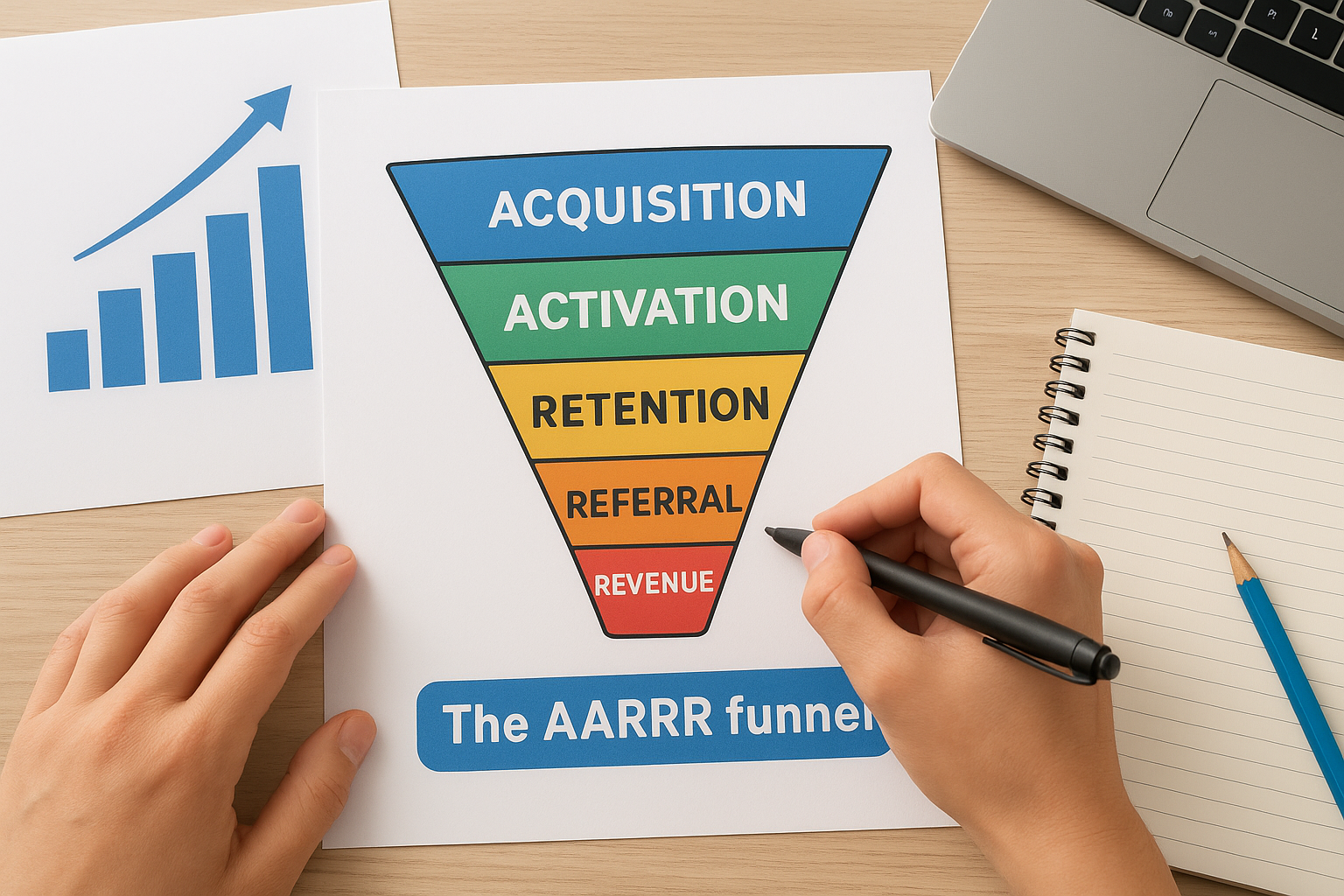 The AARRR funnel