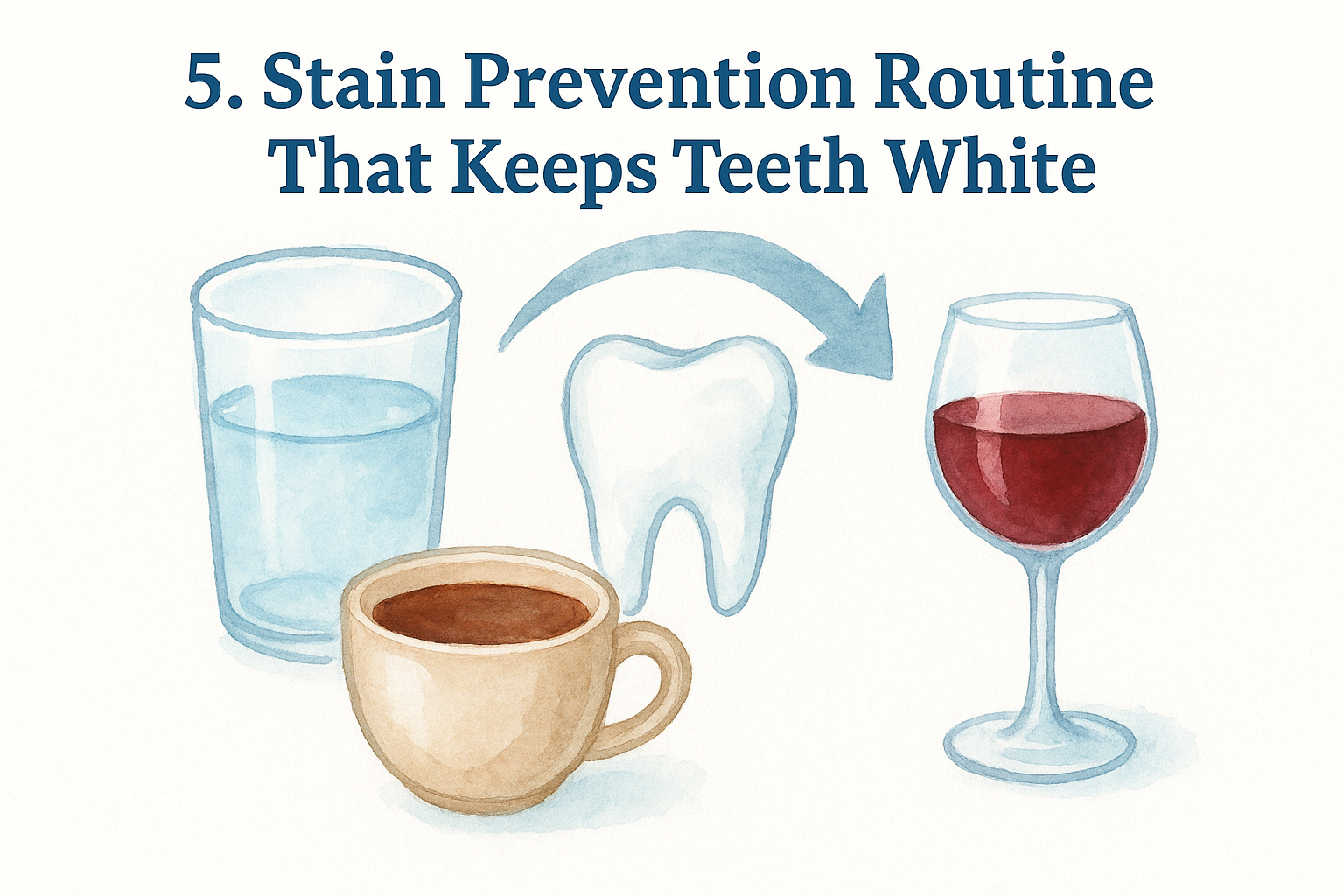5. Stain Prevention Routine That Keeps Teeth White