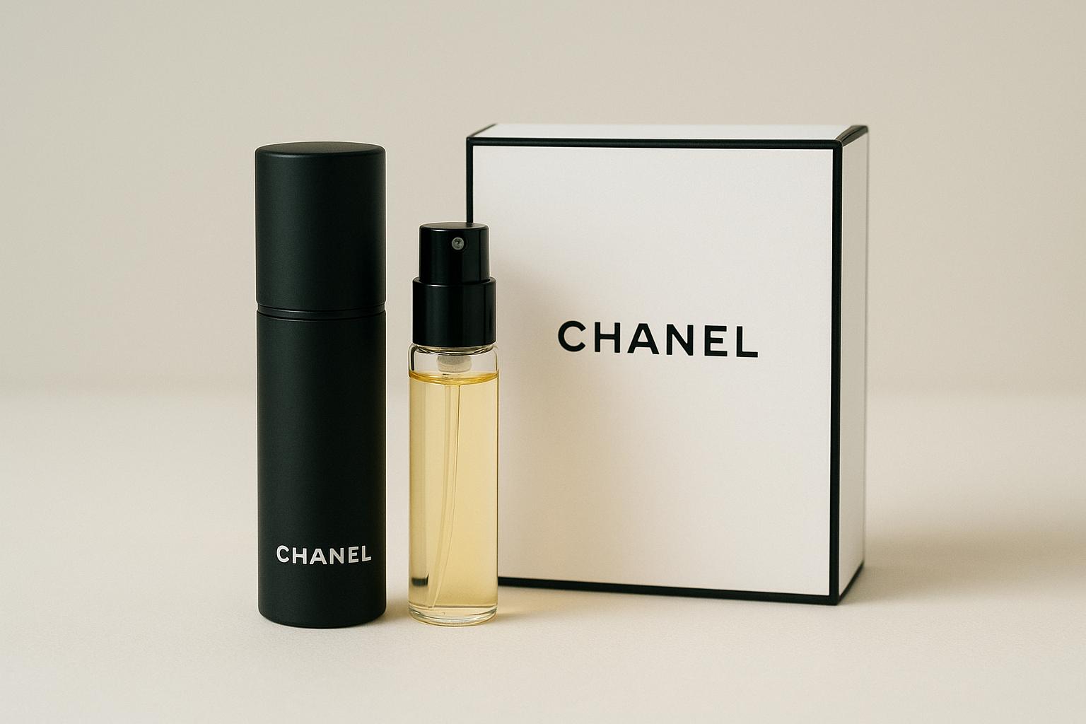 5. Chanel twist-and-spray travel set