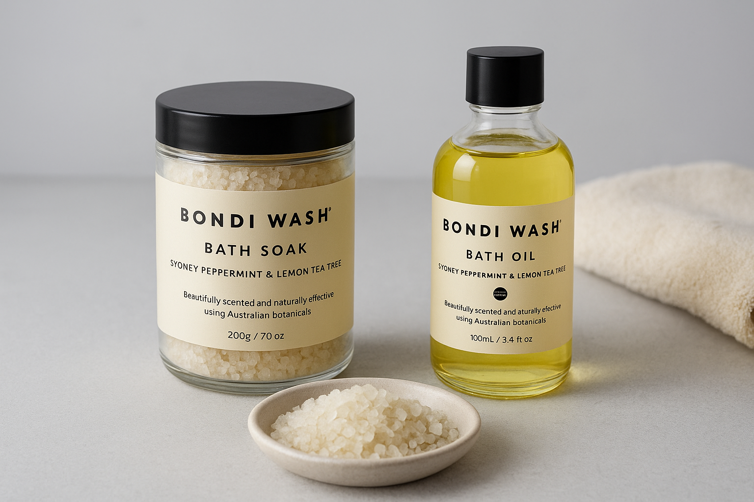 6. Bondi Wash bath soak and bath oil